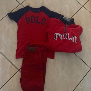 Polo boys clothes Size 7
